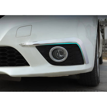 Chrome Front Fog Lamp Light Cover for Nissan Sentra (2016-2019)