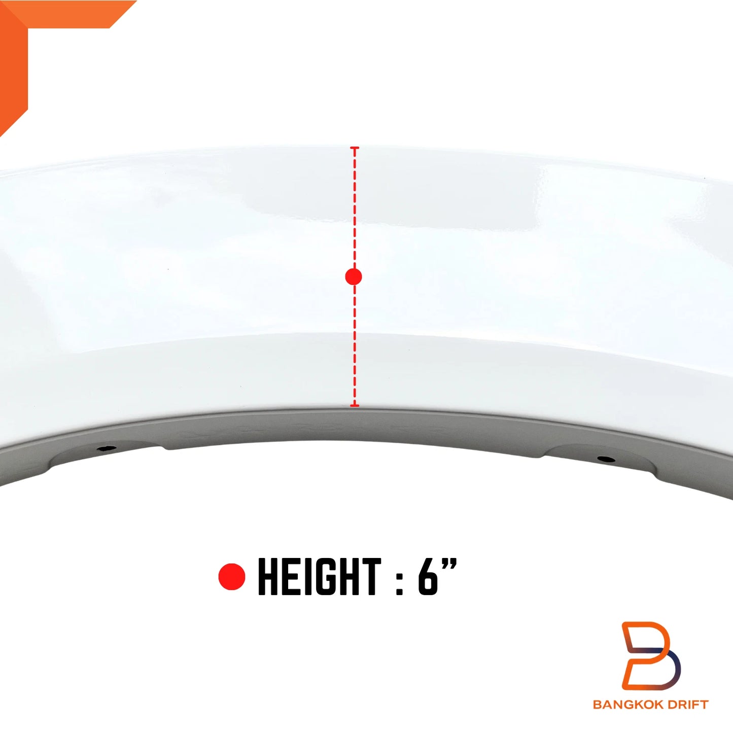6" Wheel Arch Fender Flares for Toyota Hilux Ute Vigo MK6 (2005-2011)