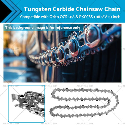 3/8" .043 40DL Tungsten Chainsaw Chain for OZITO OCS-018 PXCCSS-018