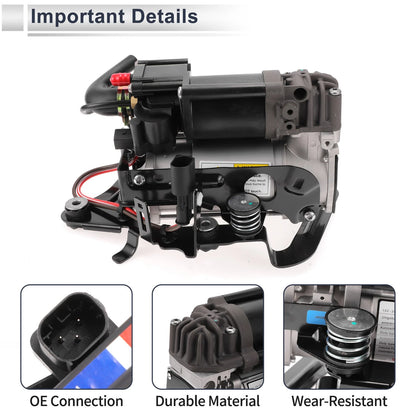 Air Suspension Compressor for BMW 640i xDrive Gran Turismo (2018-2023)