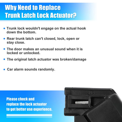 Trunk Latch Lock Actuator for Toyota Avalon (2005-2012)