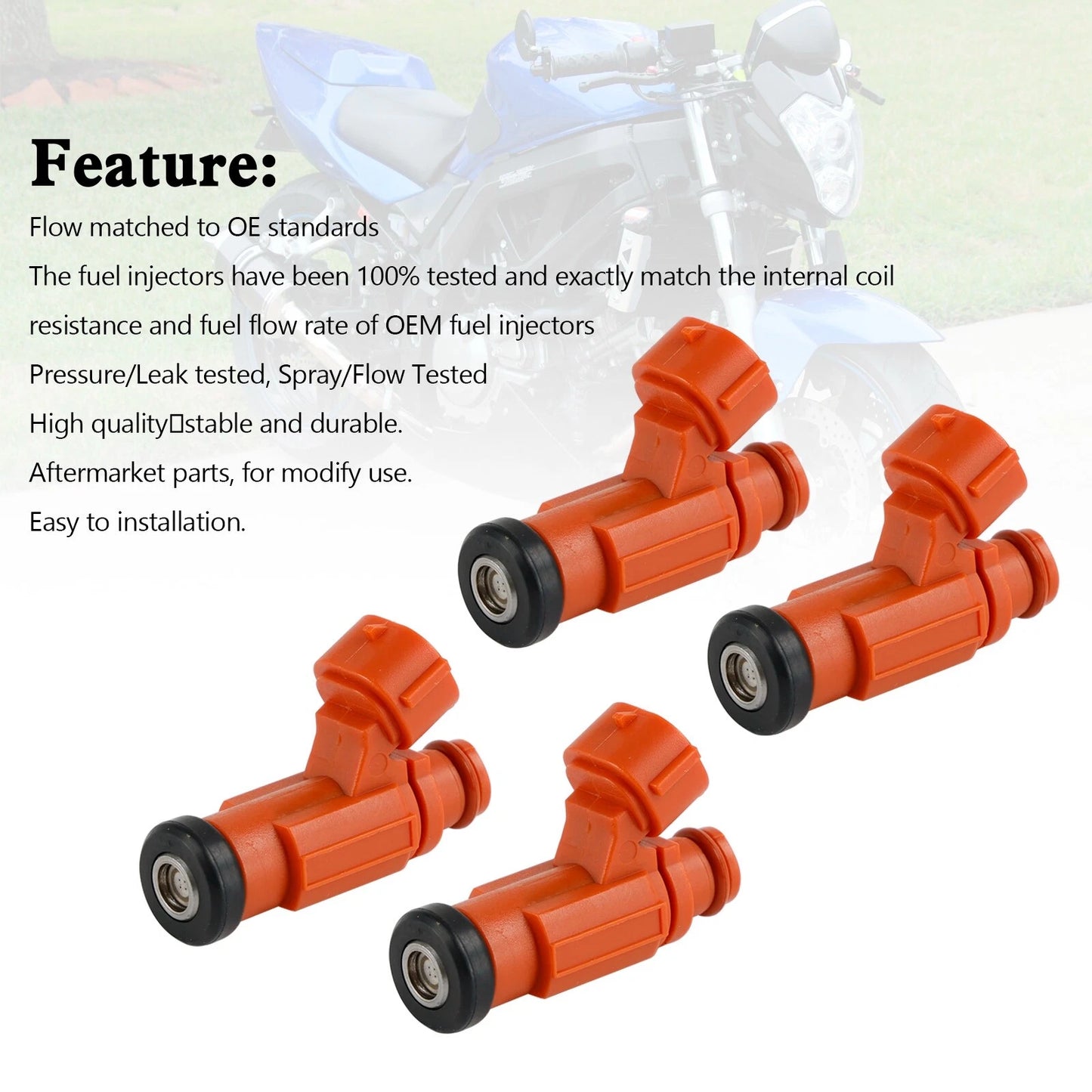 Fuel Injector for Suzuki GSX-R600/750, Vstrom 650, SV650 (2003-2007)