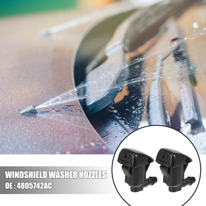 4pcs Front Windshield Washer Nozzles for Toyota Solara (2000-2008)