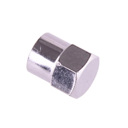 200 Pcs Silver Tire Valve Caps for Car & Bike