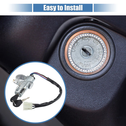 Ignition Switch Starter Keys Set for Nissan Sentra (2002-2006)