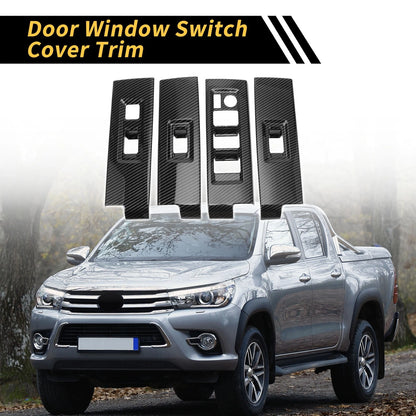 Door Window Switch Panel Cover Set for Toyota Tundra (2022–2024)