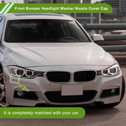Washer Nozzle Cover for BMW 320i (2013-2018) - Front Right, White