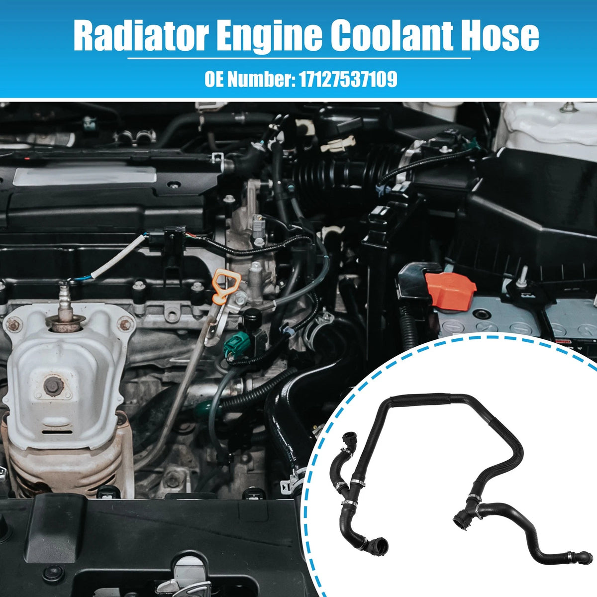Radiator Coolant Water Inlet Hose for BMW X5 (2007)