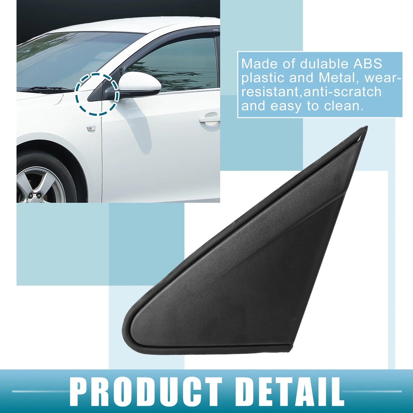 Front Left Door Mirror Fender Cover for Chevrolet Cruze (2011-2016)