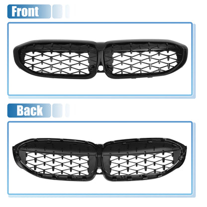 Front Hood Bumper Grille for BMW 330i 330e M340i XDrive G20 (2019-2023)