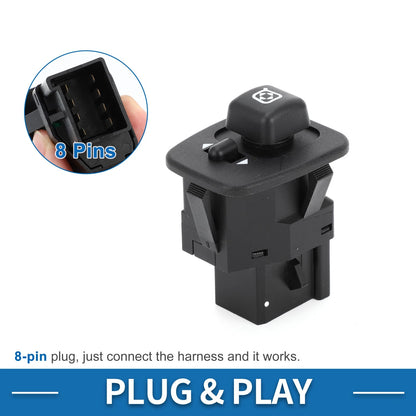 Car Mirror Switch for Ford Explorer, Crown Victoria, E-150 (1995-2001)