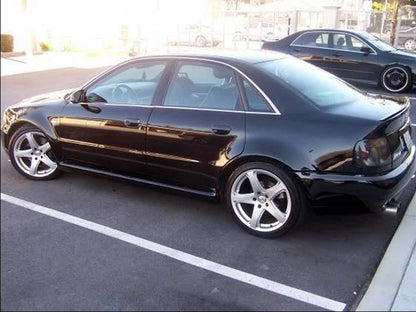 Boot Lip Spoiler for Audi A4 S4 B5 Sedan Brilliant Black (1996-2001)