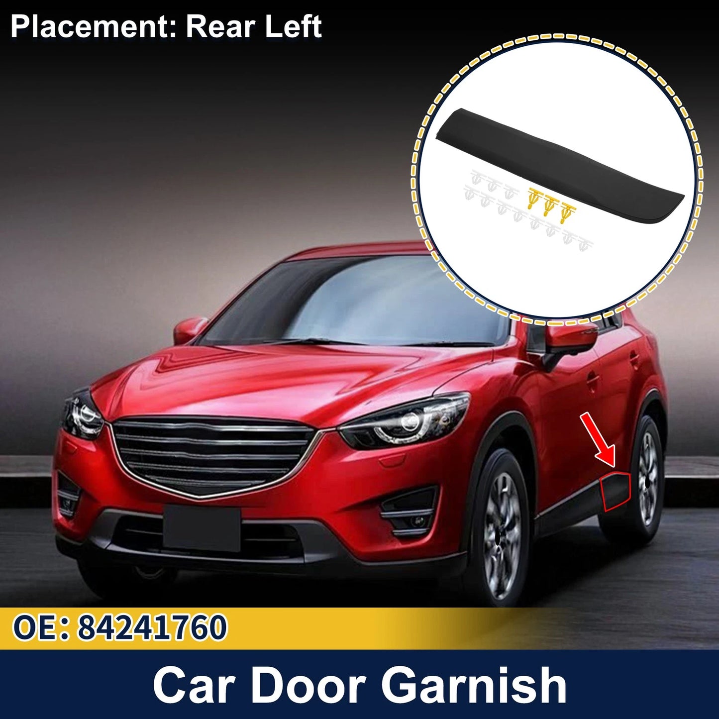 Lower Door Trim Garnish for Chevrolet Traverse (2018-2023)