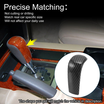 ABS Gear Shift Knob Cover Sticker for Toyota Land Cruiser Prado (2010–2017)