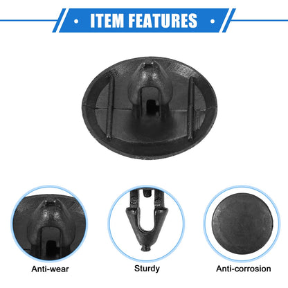 10 x Bonnet Retainer Clips for Toyota Lexus Insulation Clip Black