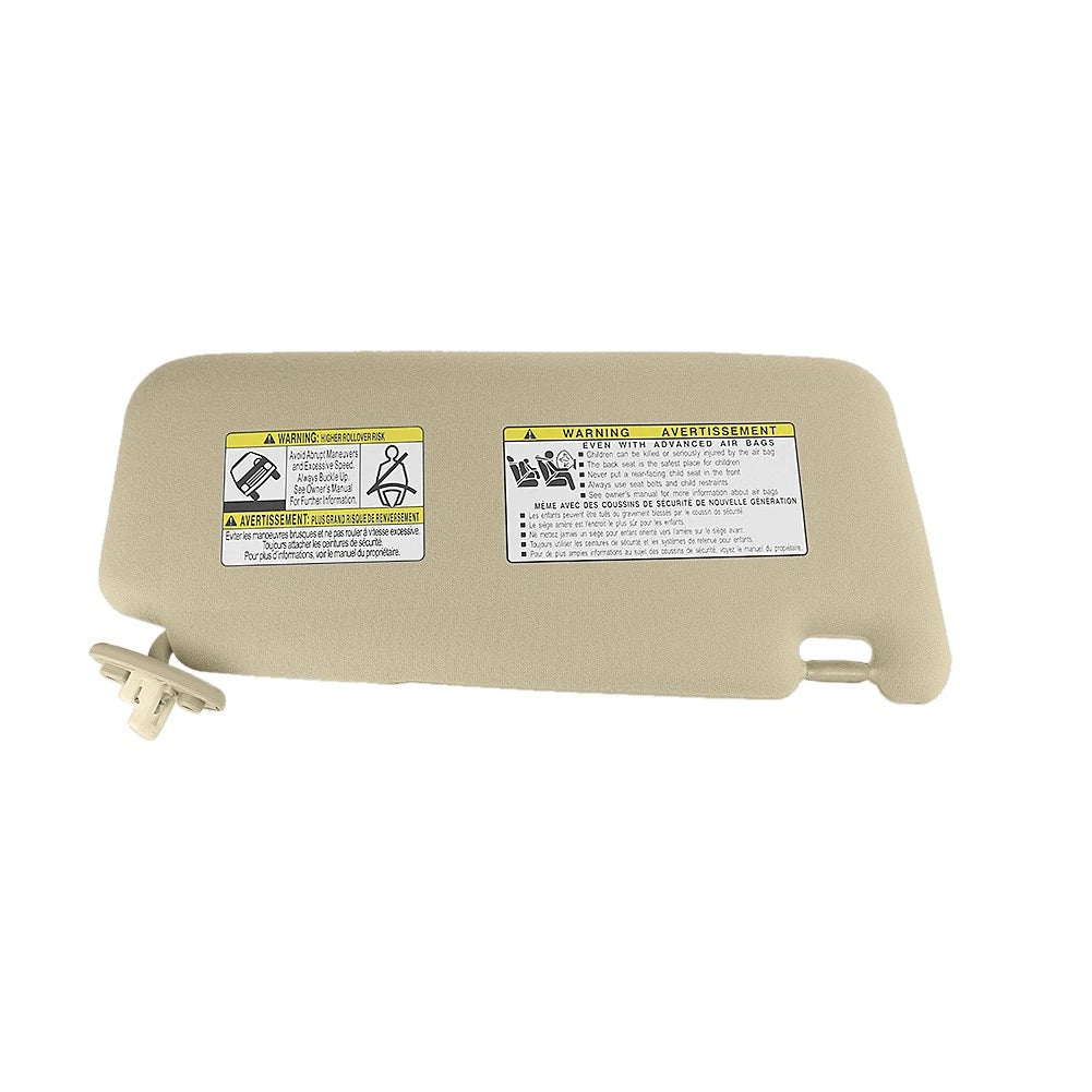 Beige Sun Visor Mirror for Toyota Venza (2009-2016)