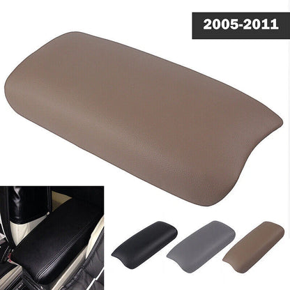 Beige Front Center Console Armrest Cover Lid for Honda Civic (2006-2011) 1x