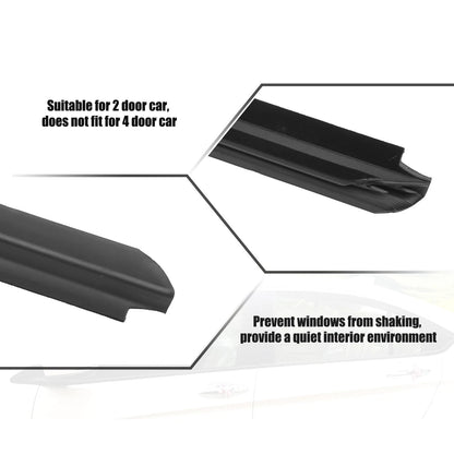 Car Rear Left Right Door Window Belt Weatherstrip for Ford F-250 (1999-2016)