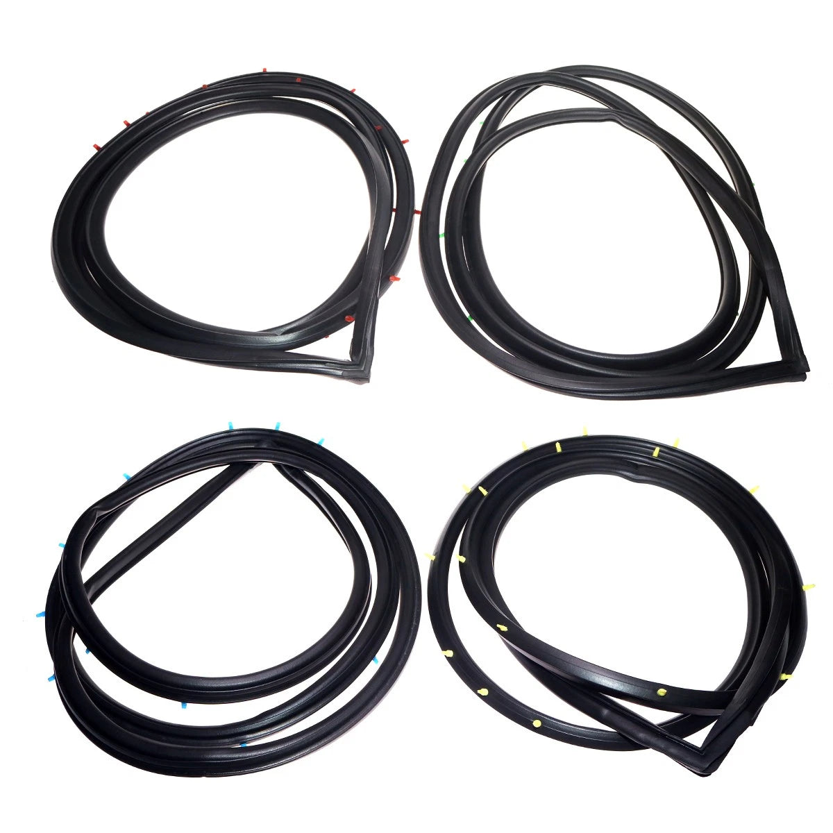 Front Rear Door Weatherstrip for Datsun Sunny B310 Sedan 210 120Y 130Y 140Y 150Y