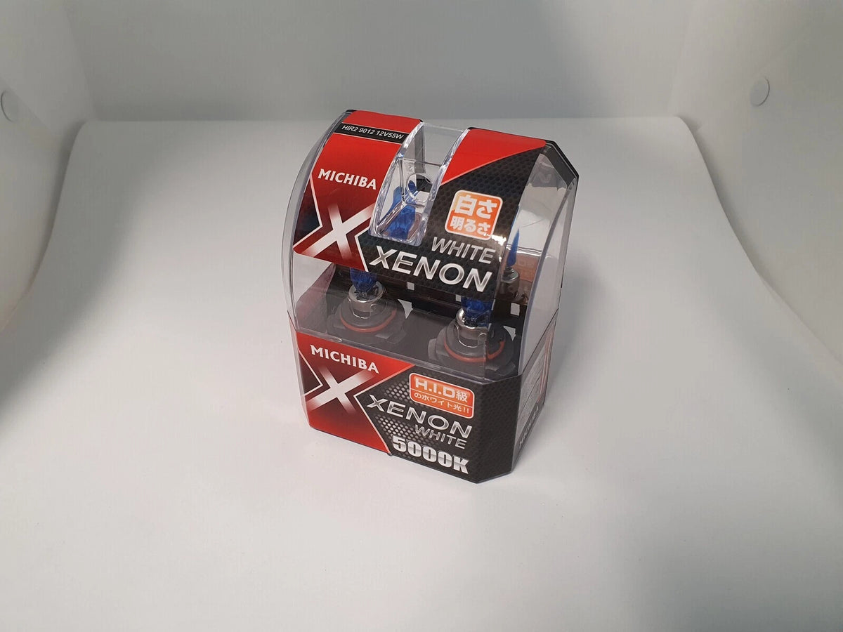 Xenon Ultimate Headlight Bulb 12V 55W PX22D 5000K for Michiba () x2