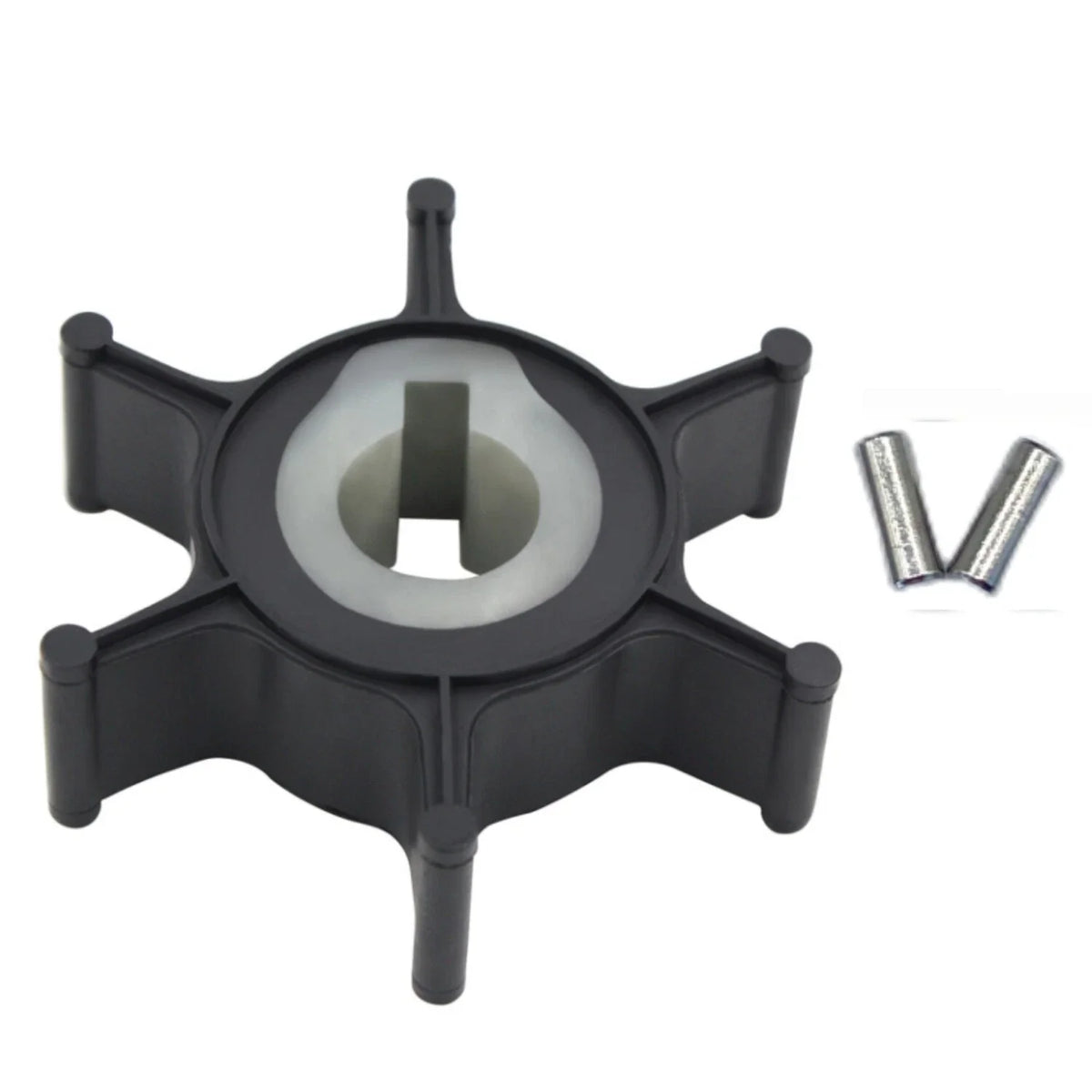 Water Pump Impeller for Yamaha Outboard 2HP 2-Stroke Motor (646-44352)