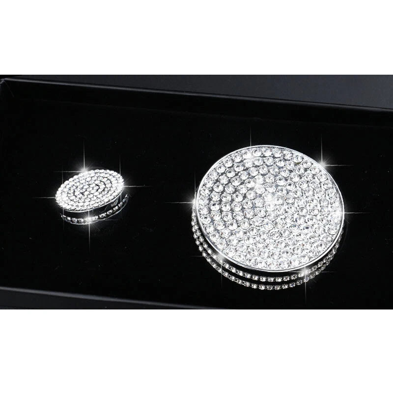 Car Crystal Center Console Multimedia Knob Cover Trim Fits Cadillac CT5 XT4 XT6