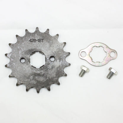18T 20mm Front Sprocket Cog for PIT TRAIL QUAD DIRT BIKE ATV BUGGY