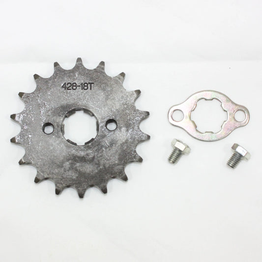 18T 20mm Front Sprocket Cog for PIT TRAIL QUAD DIRT BIKE ATV BUGGY