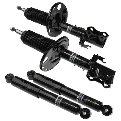 Front + Rear Strut Shock Absorbers for Toyota Rav4 4x4 (2006–2011)