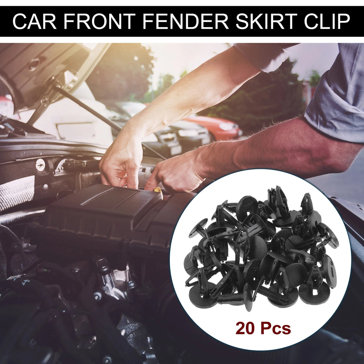 Front Fender Skirt Clip for Chevrolet GMC C/K Trucks (2007-2008)