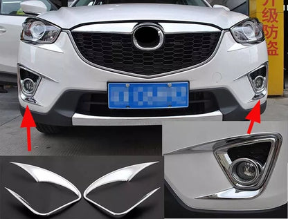 Front Fog Light Lamp Cover Trim for 2012-2016 Mazda CX-5 (2012-2016)