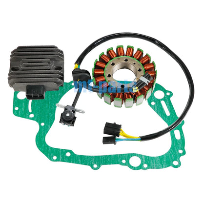 Magneto Stator, Regulator Rectifier, Gasket for Suzuki AN400 Burgman (2003-2006)