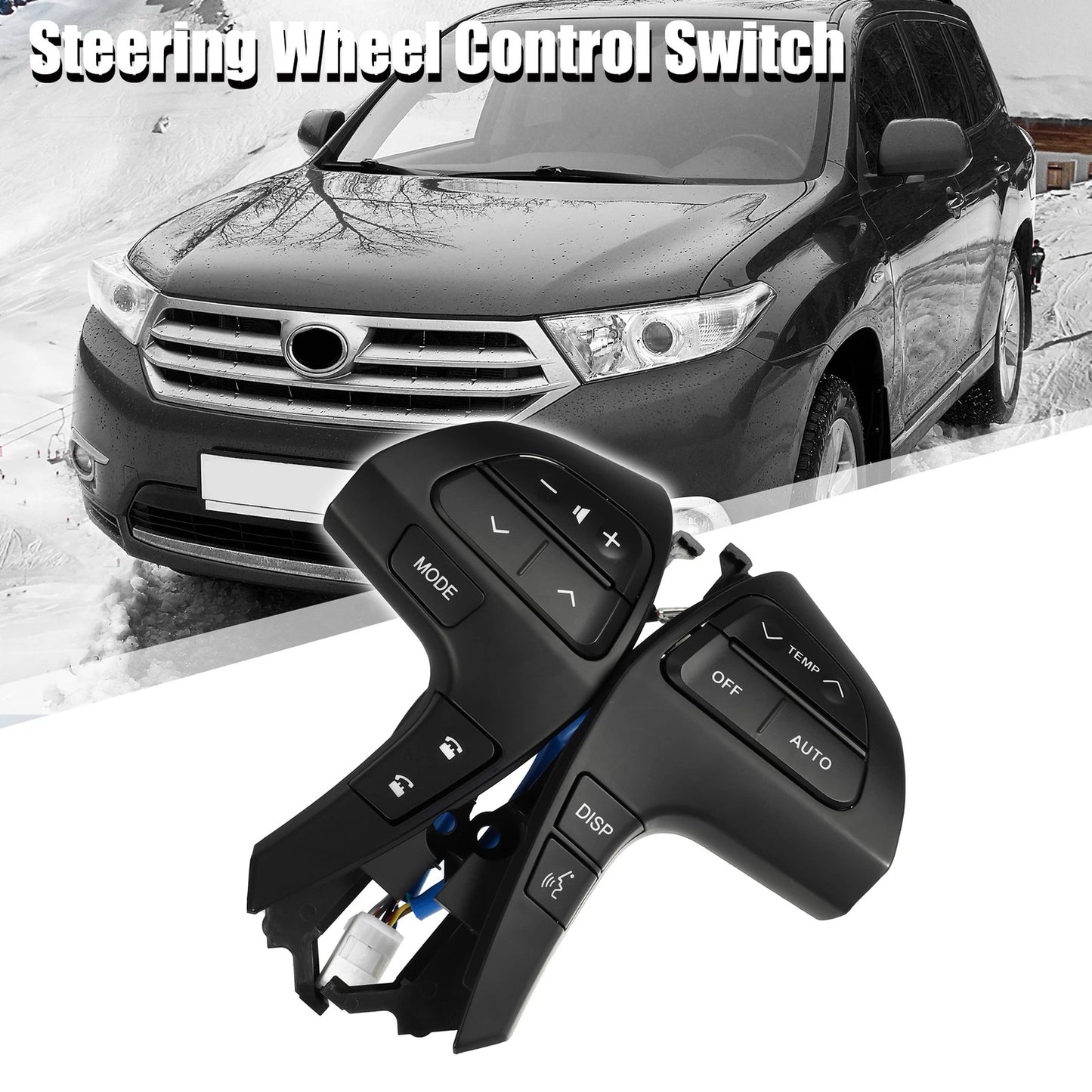 Steering Wheel Switch Control Button Set for Toyota Corolla, Camry (2003-2008)