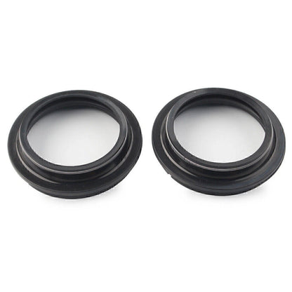 Black Dust Seals for Motorcycle Front Fork Damper Shock Absorber 41X53MM