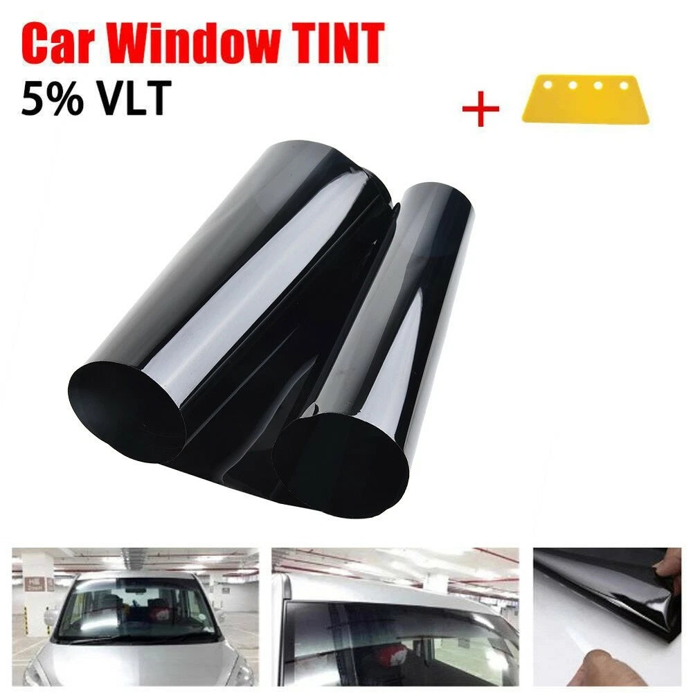 Sun Visor Strip Tint Film Anti-UV Shade Decal for Car VL