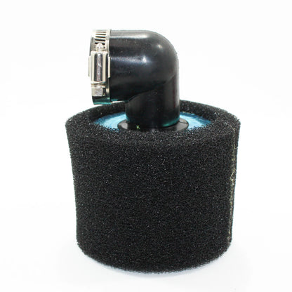 35mm 90�� Bent Angled Air Filter Pod for PIT QUAD DIRT BIKE ATV