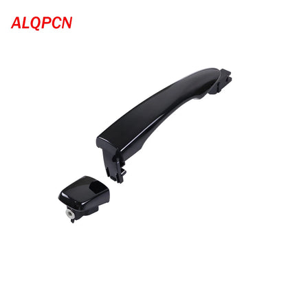 Black Outer Door Handle No Key Hole for Nissan Navara D23 NP300 (2015-2022)