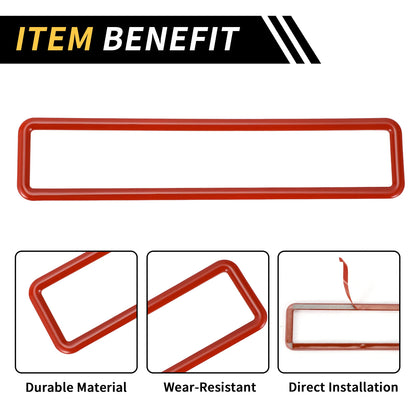 Emergency Light Switch Panel Trim for Jeep Wrangler JK (2011-2017) Red