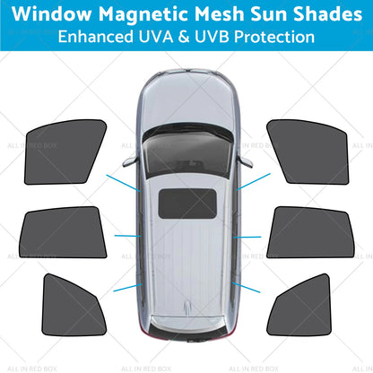 Magnetic Mesh Sun Blind Shades for BMW iX3 (2023-2024)