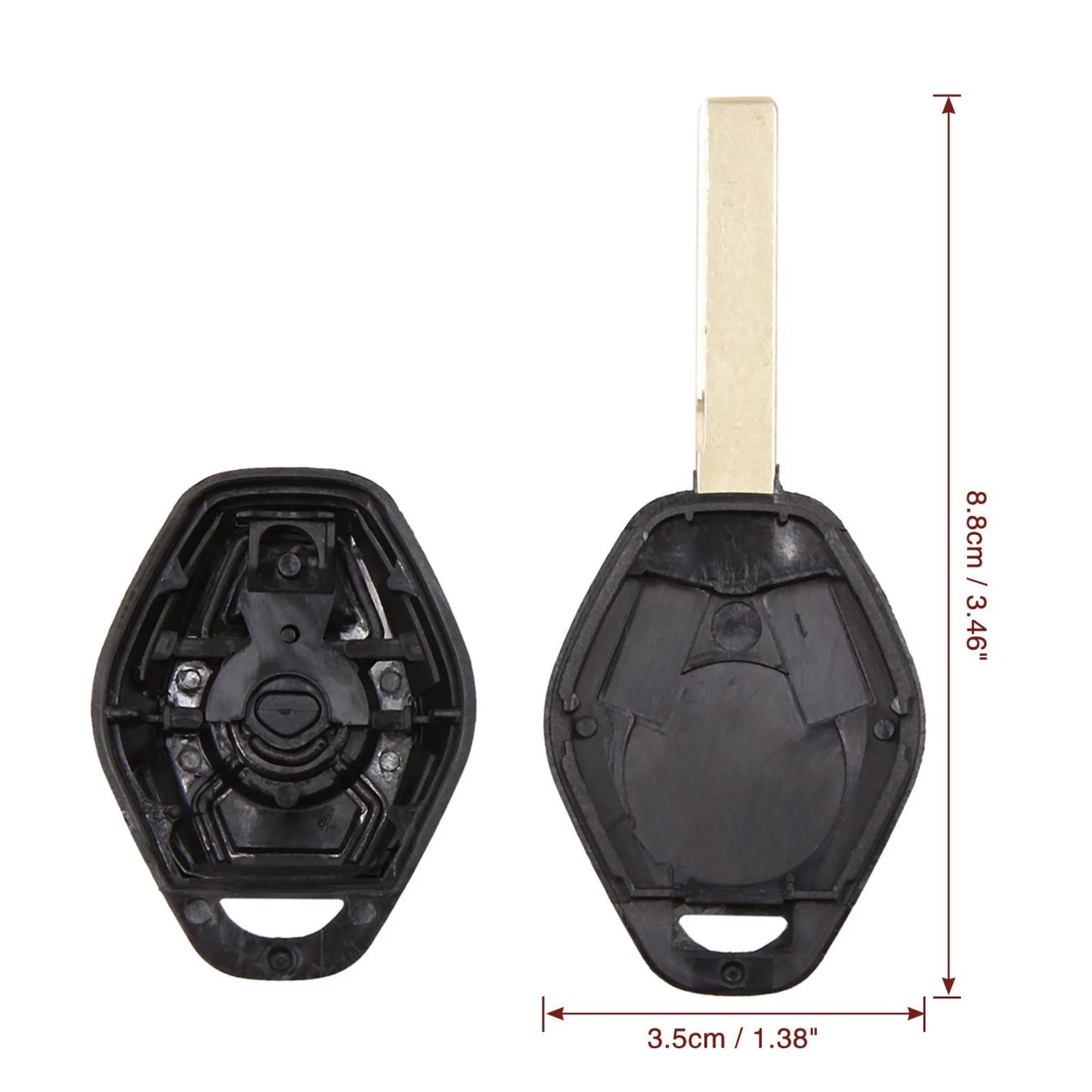 Shell Case for BMW 3/5/7 Series E38/E39/E46/E81 Key Button