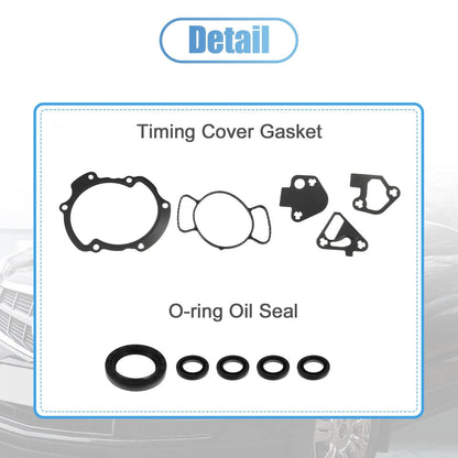 Timing Cover Gasket & Seal Set 3.6L for Cadillac SRX STS & GMC Acadia