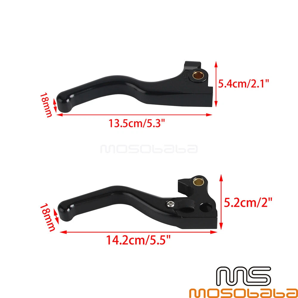 3 Finger Clutch Brake Lever Set for Harley Sportster XL1200V XL1200T (2014-2023)