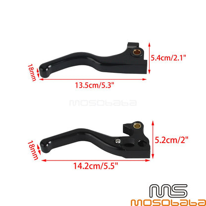 3 Finger Clutch Brake Lever Set for Harley Sportster XL1200V XL1200T (2014-2023)