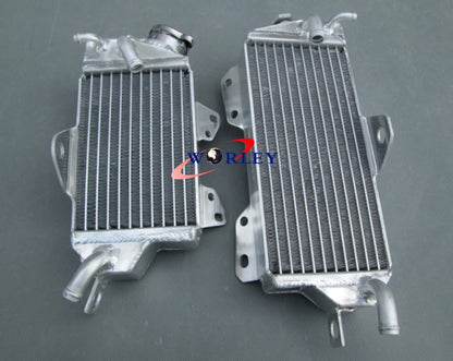 Aluminum Radiator L&R for Kawasaki KX125 KX 125 (1990-1991)