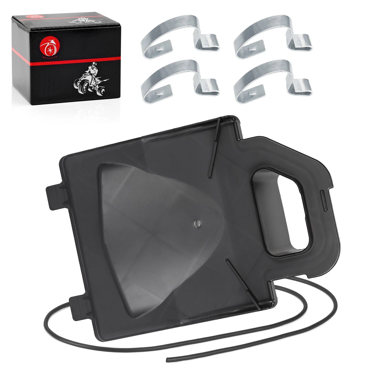 Air Box Lid Cover Cap & Hook Seal for Yamaha YFZ450/YFZ450R/YFZ450X(2004–2013)
