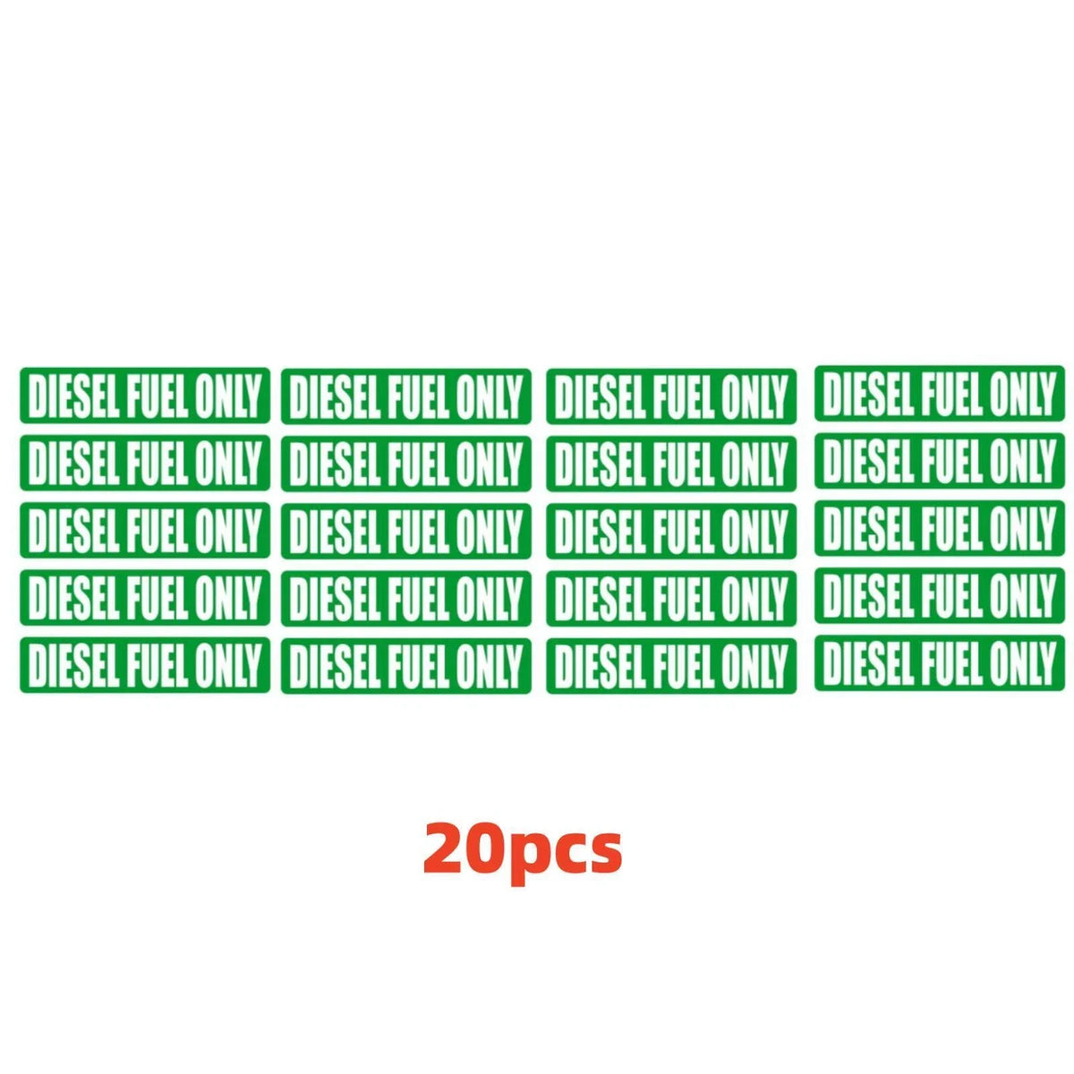 Diesel Fuel Only Sticker for Truck/Car Decal Vinyl Tank Label