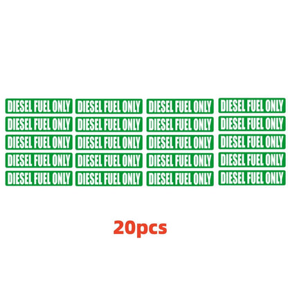 Diesel Fuel Only Sticker for Truck/Car Decal Vinyl Tank Label