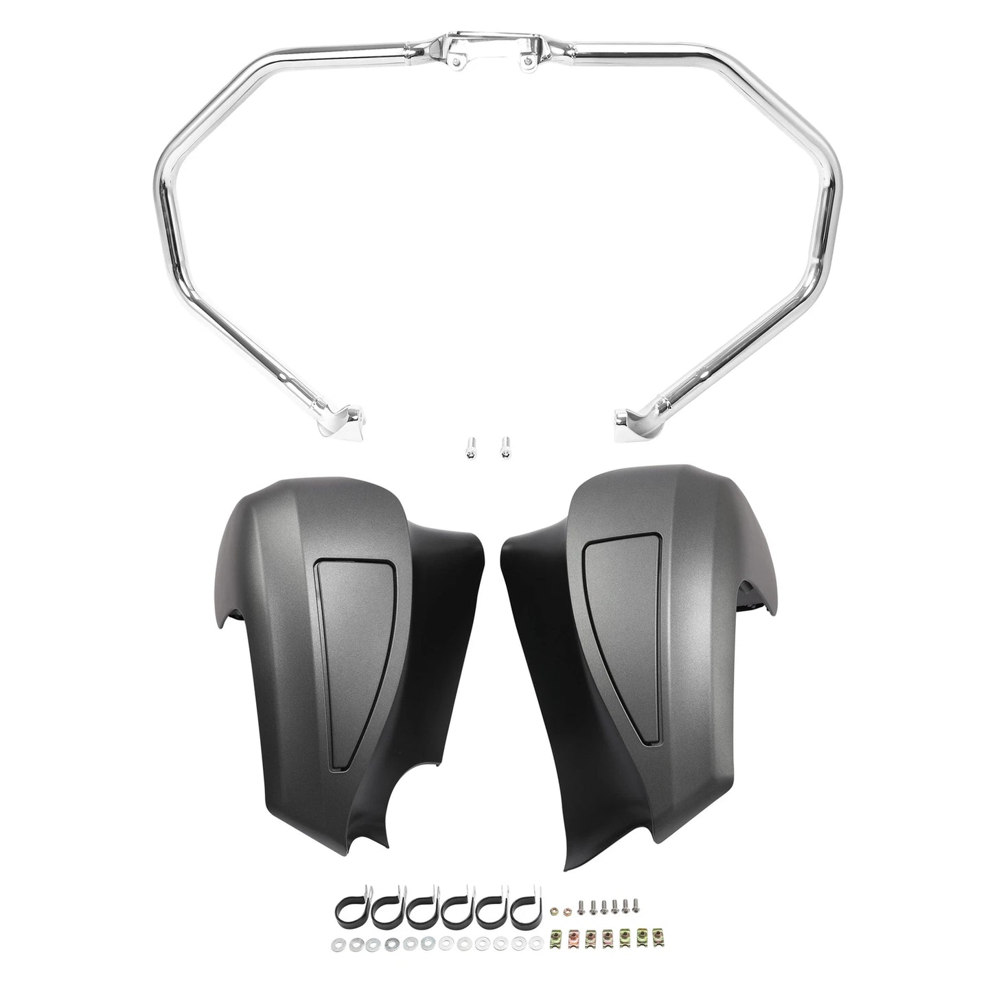 Engine Guard Highway Bar & Lower Vented Fairing for Indian Springfield (16-24)