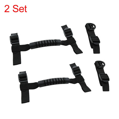 Roll Bar Grab Handles with Buckle for Jeep Wrangler