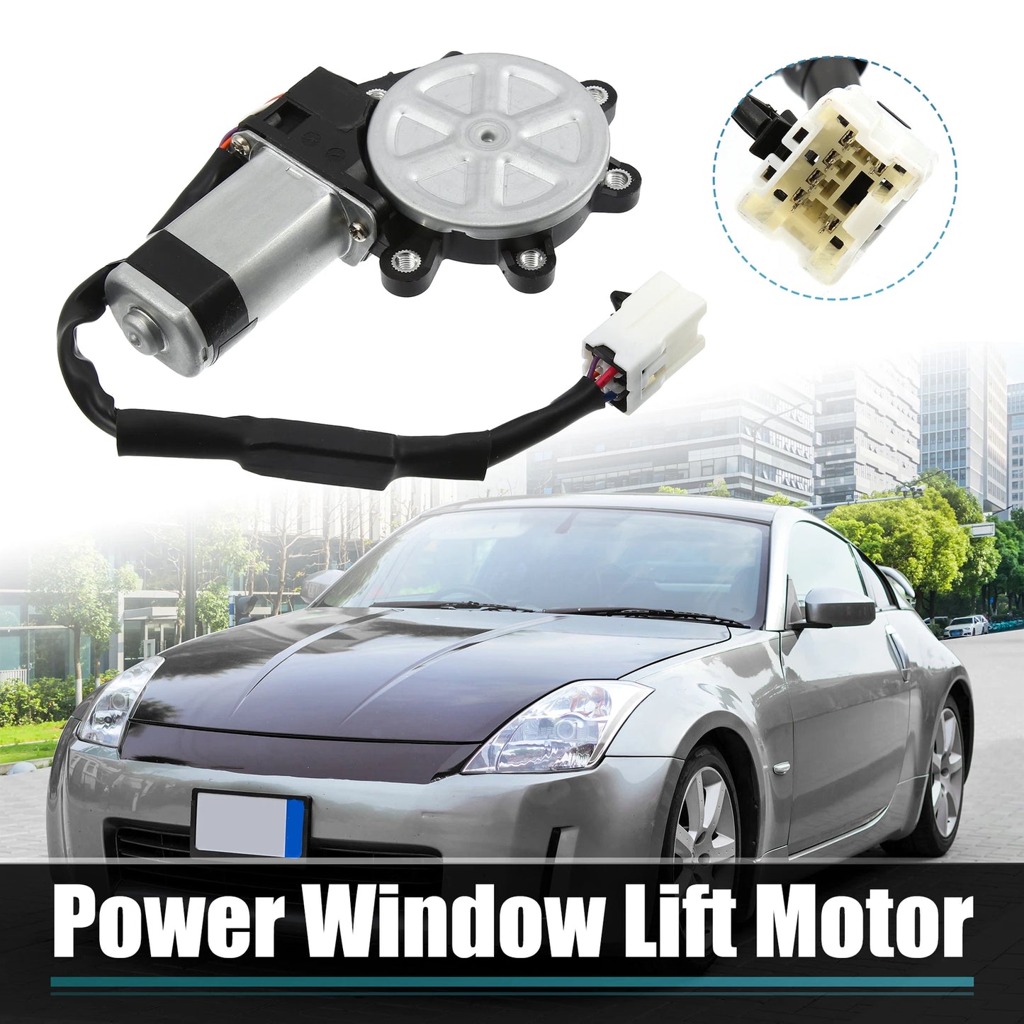 Front Left Power Window Lift Motor for Infiniti G35 and Nissan 350Z